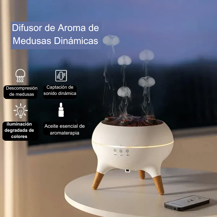 NightGlow Humidifier – Humidificador y Difusor 7 Colores