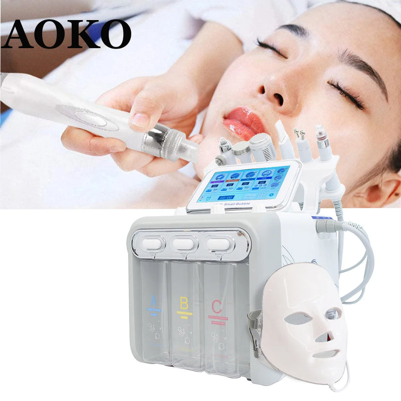 AquaDerm 7 – Dispositivo de Limpieza y Rejuvenecimiento Facial