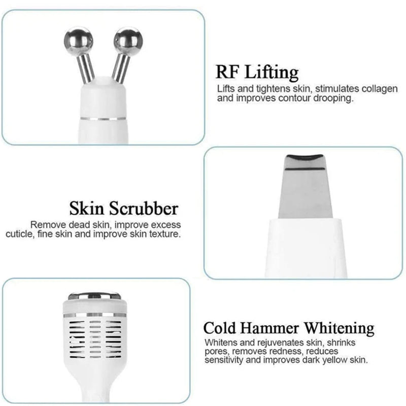 AquaDerm 7 – Dispositivo de Limpieza y Rejuvenecimiento Facial