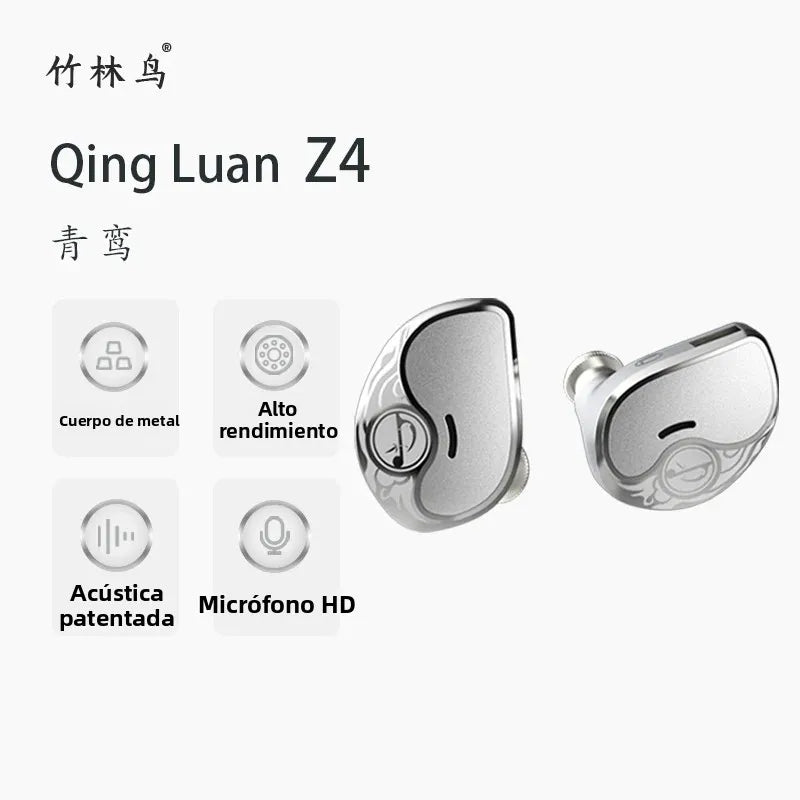 MetalSound Z4 – Auriculares HiFi con Cancelación de Ruido