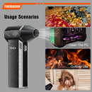 Updated X3Ultra Turbo Jet Fan,Mini Handheld 180000RPM Powerful Compressed air Duster for Car Dryer/PC/Home Cleaning-THERAGUN