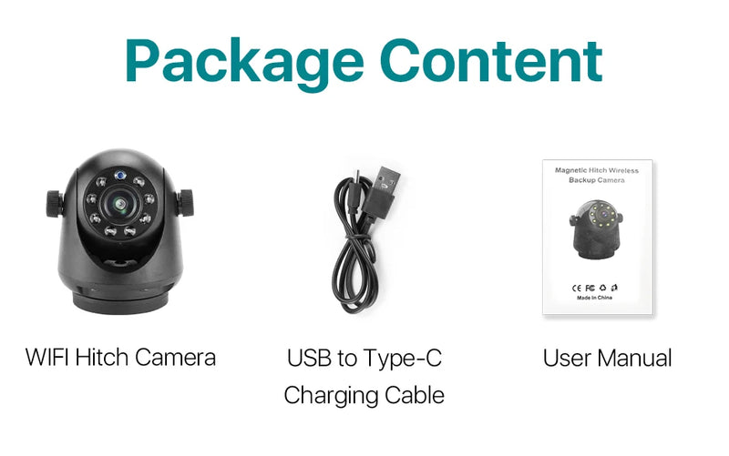 GreenYi 5G – Cámara Trasera Inalámbrica para Remolque