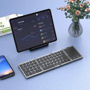 KeyFold 3 – Teclado Inalámbrico Plegable con Touchpad