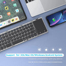 KeyFold 3 – Teclado Inalámbrico Plegable con Touchpad