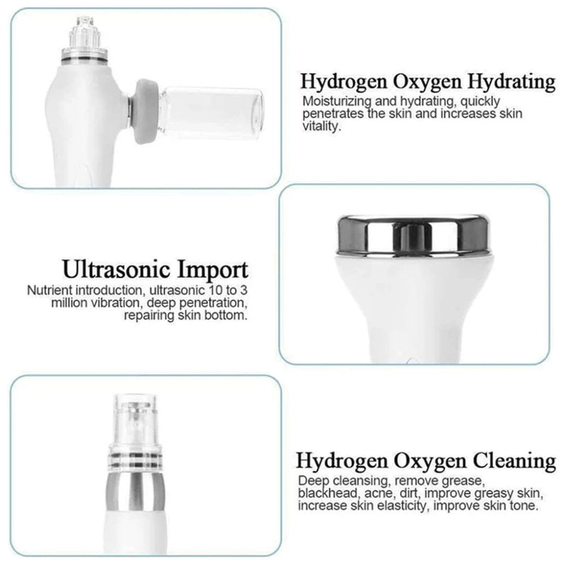 AquaDerm 7 – Dispositivo de Limpieza y Rejuvenecimiento Facial