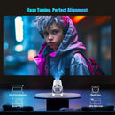 CineMax 4K – Proyector Portátil con WiFi 6 y Altavoz HiFi