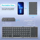 KeyFold 3 – Teclado Inalámbrico Plegable con Touchpad