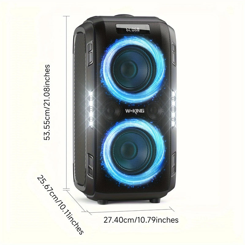 W-KING T9PRO – Altavoz Bluetooth Portátil 120W RMS