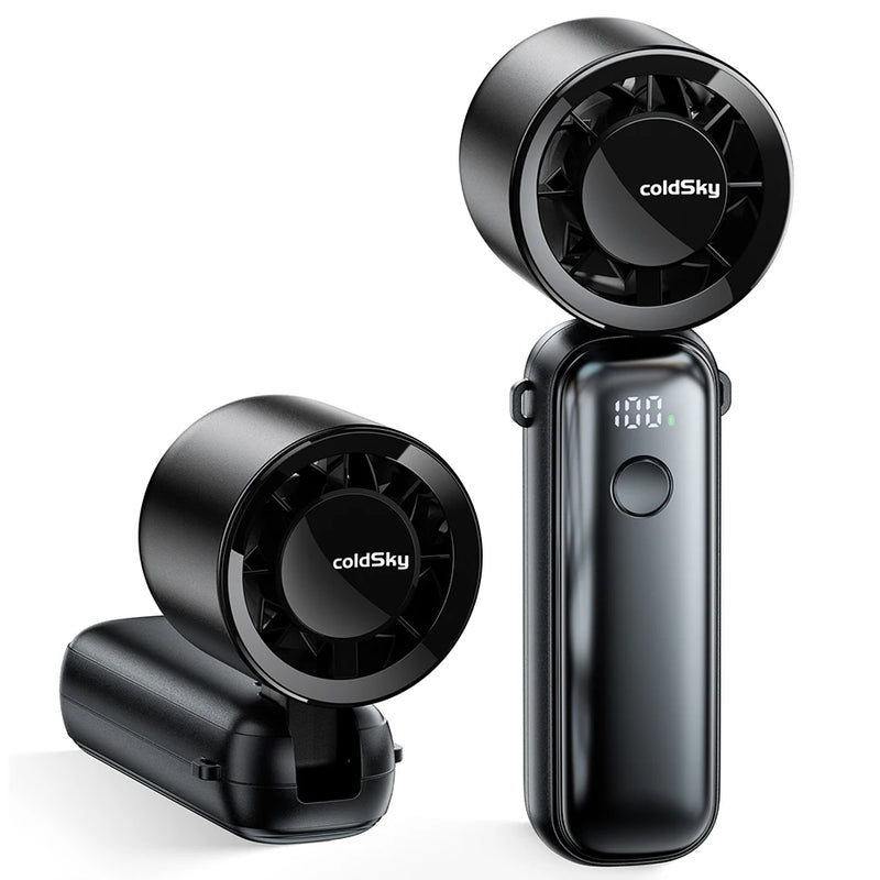 BreezePro – Ventilador Portátil Recargable 5000mAh