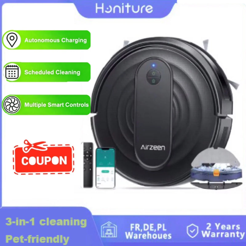 SmartClean R7 – Robot Aspirador con Control App y Alexa