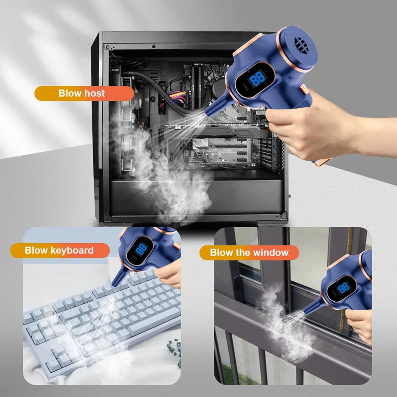 CleanMate ABS – Aspiradora Inalámbrica para Auto y Hogar