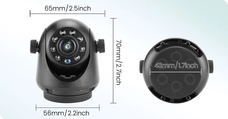 GreenYi 5G – Cámara Trasera Inalámbrica para Remolque