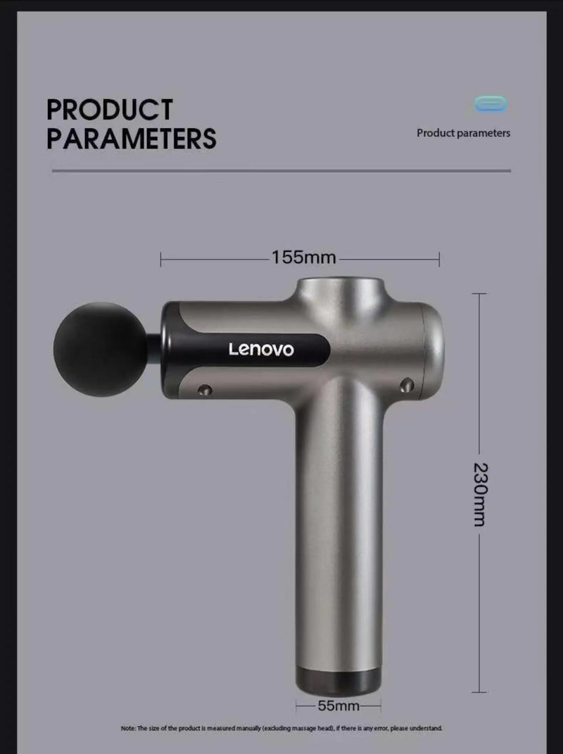 Lenovo FasciaGun – Masajeador Muscular Profundo