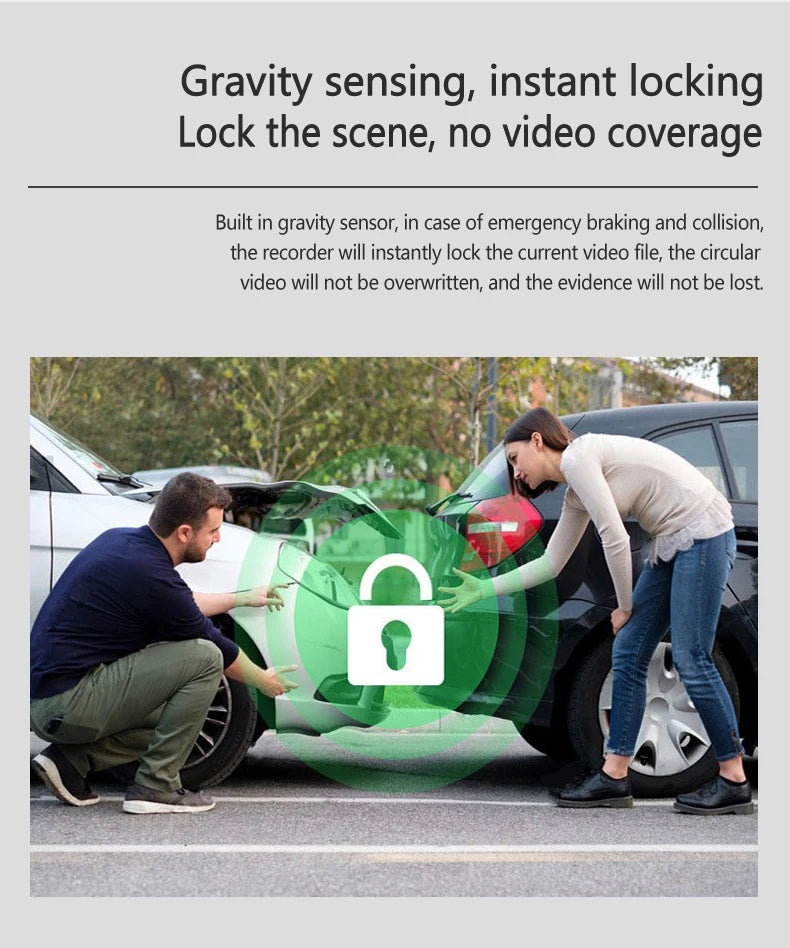 RoadView 10" Pro DVR Espejo