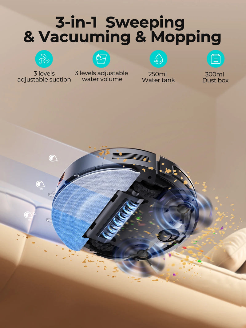 SmartClean R7 – Robot Aspirador con Control App y Alexa