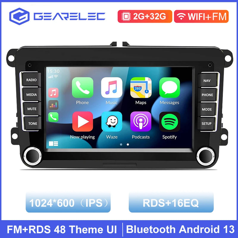AutoVision 7” 2DIN Android para Volkswagen