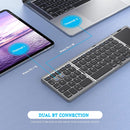 KeyFold 3 – Teclado Inalámbrico Plegable con Touchpad