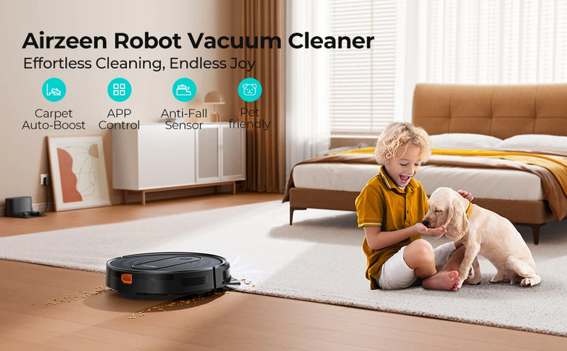 SmartClean R7 – Robot Aspirador con Control App y Alexa